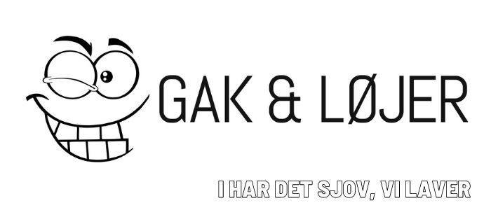 Gak & Løjer logo